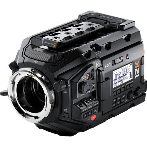 Blackmagic URSA Mini Pro 12K OLPF Digital Cinema Camera (includes DaVinci Resolve Studio) - New Media