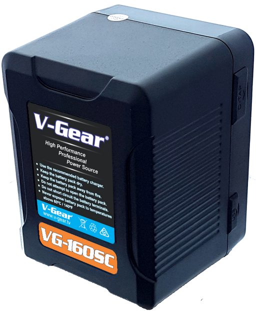 V-Gear VG-160SC 14.8V, 160Wh Compact Li-ion Rechargeable V-Lock Battery - New Media