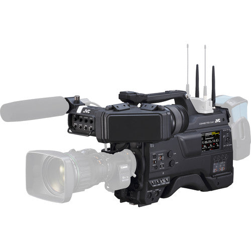 JVC GY-HC900CHE 2/3" Shoulder-Mount, Studio Live Streaming ENG HD Camcorder (Body Only) - New Media