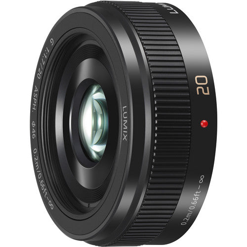 Panasonic Lumix G 20mm f/1.7 II ASPH. MFT Lens (Black) - New Media
