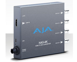 AJA HA5-4K 4K-HDMI to 4K-SDI Converter - New Media