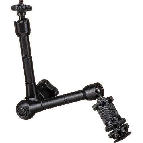 Marshall Electronics Durable 11-inch Articulating Arm:single point locking, 1/4”-20 (male) to 1/4”-20 (male/female), adaptable position arm for other clamp/mount/grips - New Media