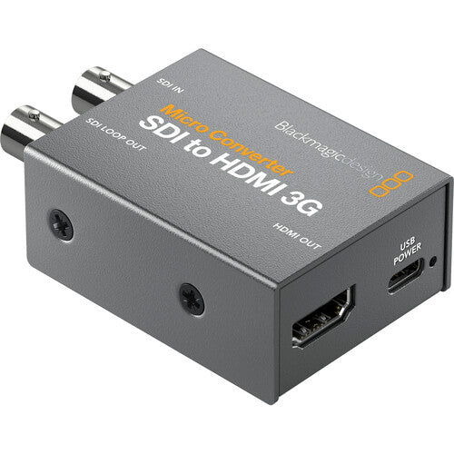 Blackmagic SDI to HDMI 3G Micro Converter (inc. PSU) - New Media