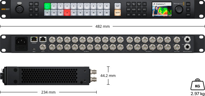 Blackmagic ATEM 2 M/E Constellation 4K Switcher - New Media