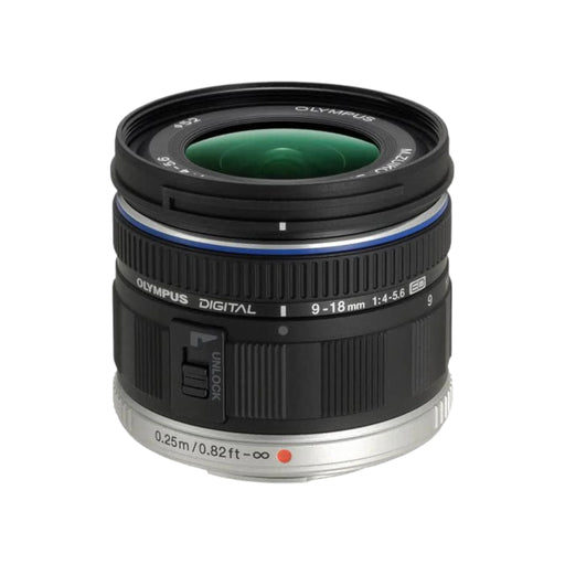 Olympus M.Zuiko Digital ED 9-18mm f/4-5.6 MFT Lens (Black) - New Media
