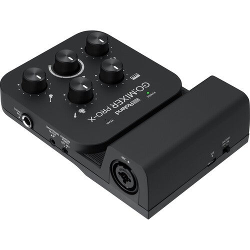 Roland GO:MIXER PRO-X Portable Audio Mixer for Smartphone Content Creators - New Media