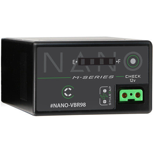 Core SWX Nano-VBR98 7.4V Battery with D-Tap for EVA1 and Select Panasonic Camcorders - New Media