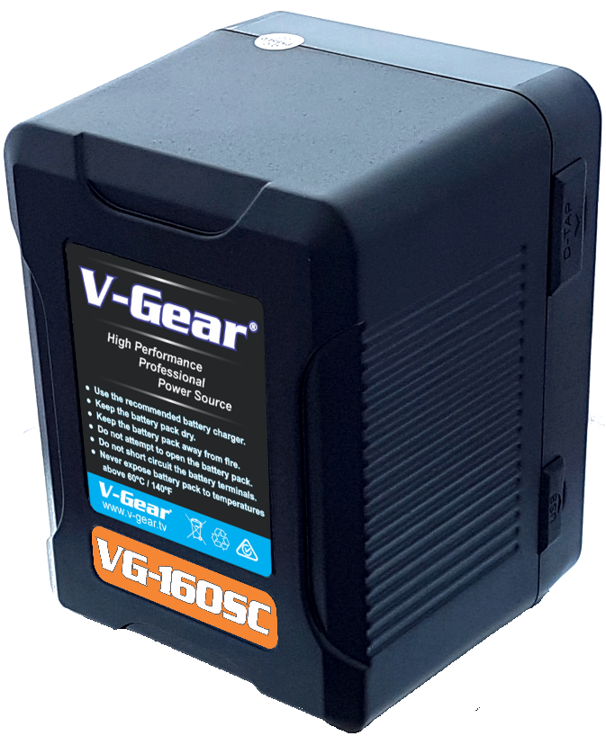 V-Gear VG-160SC 14.8V, 160Wh Compact Li-ion Rechargeable V-Lock Battery - New Media