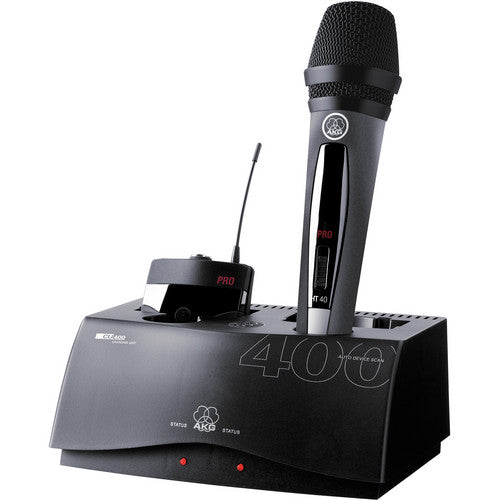 AKG CU400 2-Slot Charging Unit for HT470 & PT470 Transmitters - New Media