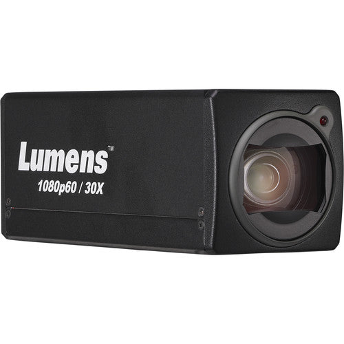 LUMENS VS-BC601P • Block Camera • 30x Optical Zoom • 3G-SDI, HDMI Output (Black) - New Media