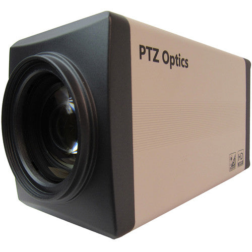 PTZOptics PT20X-ZCAM • Box Camera • 20x Optical • HD-SDI • 1080p (White) - New Media