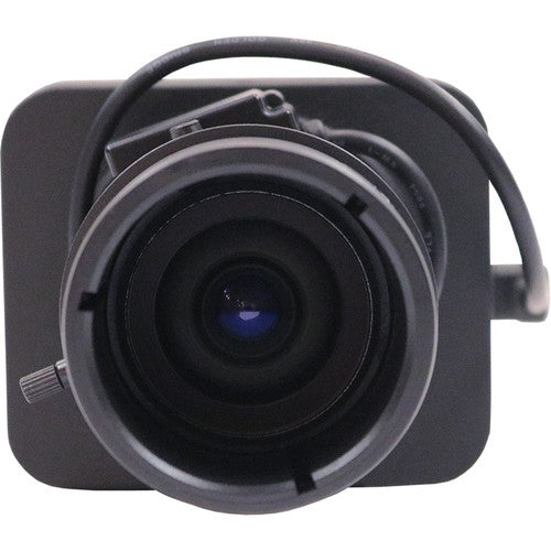 PTZOptics PTVL-NDI-ZCAM • Box Camera with 4.4-88.5mm Lens • NDI|HX®, 3G-SDI, IP Streaming • 1080p60 • 28°-122° FOV (White) - New Media