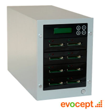 Evocept CopyFlash 7-Target Manual Compact Flash Duplicator - New Media