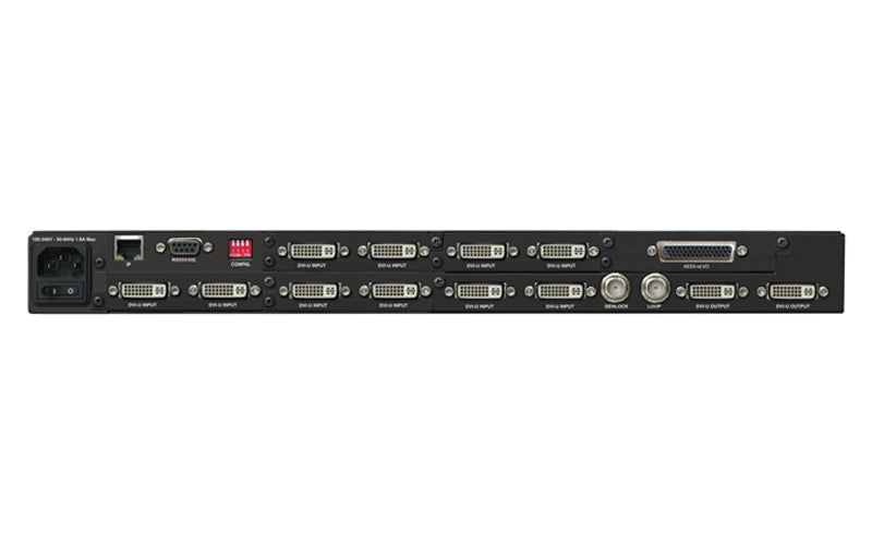 tvONE C2-8160 C2-8000 Universal Input Seamless Switcher with 10x DVI-U In, 2x DVI-U Out, plus AES3-id Audio Interface - New Media