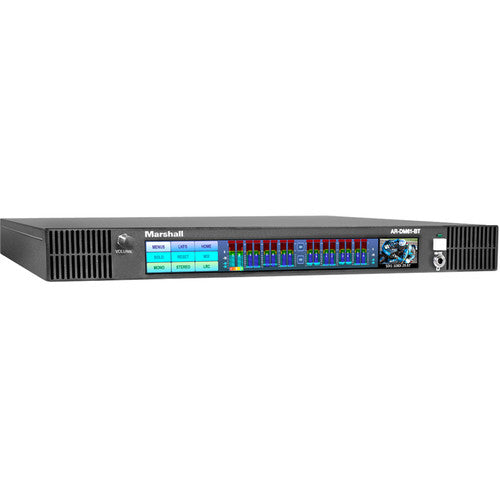 Marshall Electronics AR-DM61-BT Multi-Channel Digital Audio Monitor - New Media