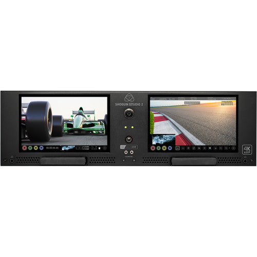 Atomos Shogun Studio II Rackmount Dual 4K HDR Recording Monitors (3RU) - New Media