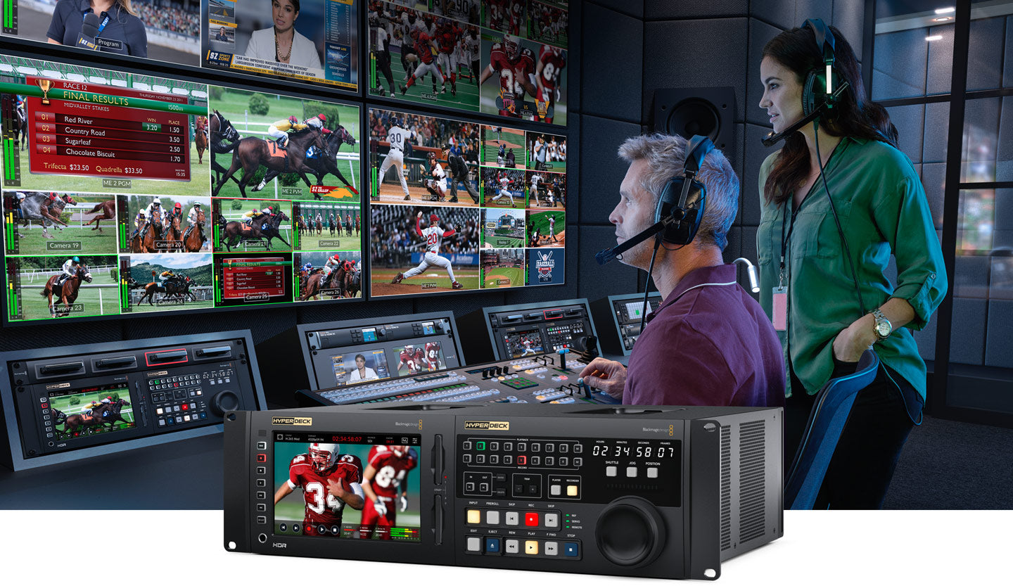 Blackmagic HyperDeck Extreme 8K HDR Recorder - New Media