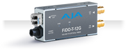 AJA 1-Channel 12G-SDI to Single-Mode LC Fiber Transmitter - New Media