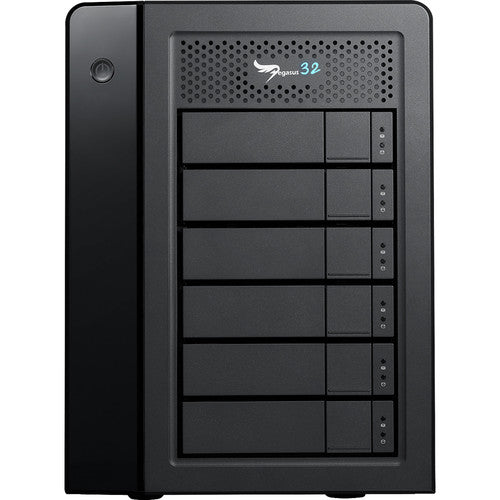 Promise Pegasus32  R6 24TB (6 x 4TB) RAID Storage w/ 70cm Thunderbolt 3/USB-C Cable (WIN/MAC) - New Media