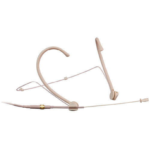 MIPRO MU23d Headworn Omni Microphone • Beige 3mm Capsule • 138dB SPL • 56dBV Sensitivity •  Moisture Resistant • Detachable Connector • 22g - New Media