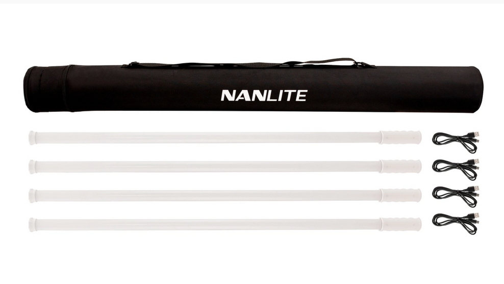 Nanlite Pavotube T8-7X LED tube 4KIT with carry bag - New Media