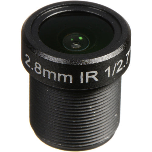 Marshall Electronics 3MP 2.8mm f/2.0 M12 IR Lens with approx 100° AOV (CV-4702.8-3MP-IR) - New Media