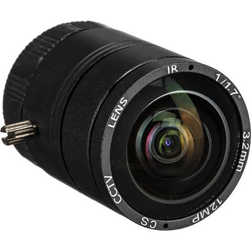 Marshall Electronics 12MP 3.2mm f/2.0 4K/UHD CS-Mount Lens (CS-3.2-12MP) - New Media