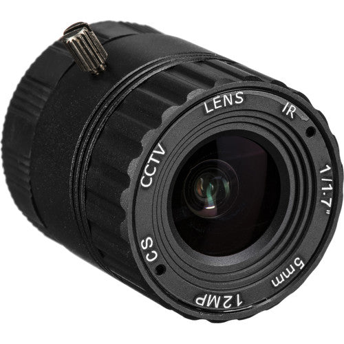 Marshall Electronics 12MP 5mm f/2.0 4K/UH CS-Mount Lens (CS-5.0-12MP) - New Media