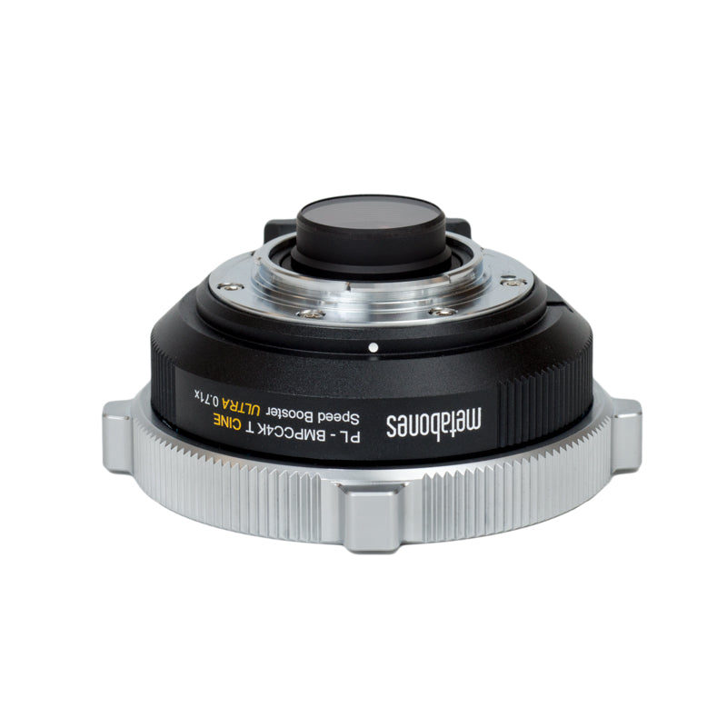 Metabones Speed Booster Adaptor - PL to BMPCC4K T CINE ULTRA 0.71x (Black Matt) - New Media