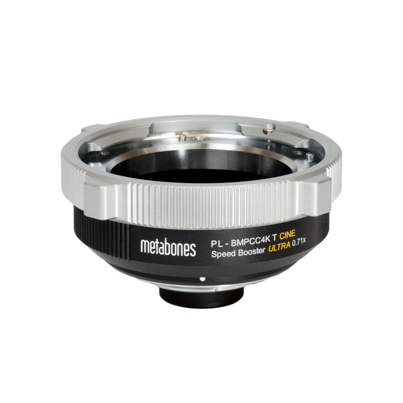 Metabones Speed Booster Adaptor - PL to BMPCC4K T CINE ULTRA 0.71x (Black Matt) - New Media