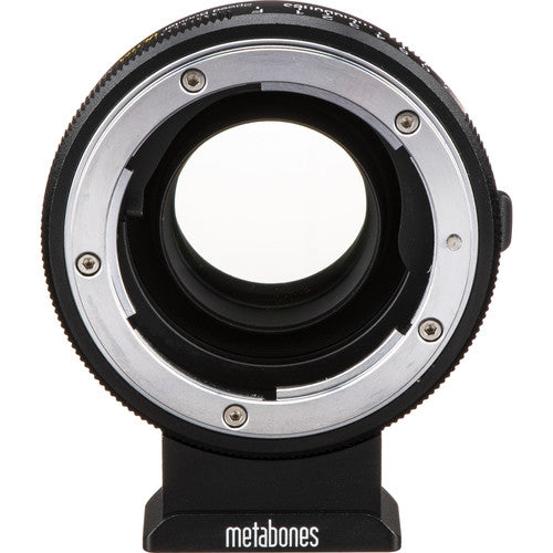 Metabones Speed Booster Adaptor - Nikon G to BMPCC4K ULTRA 0.71x (Black Matt) - New Media