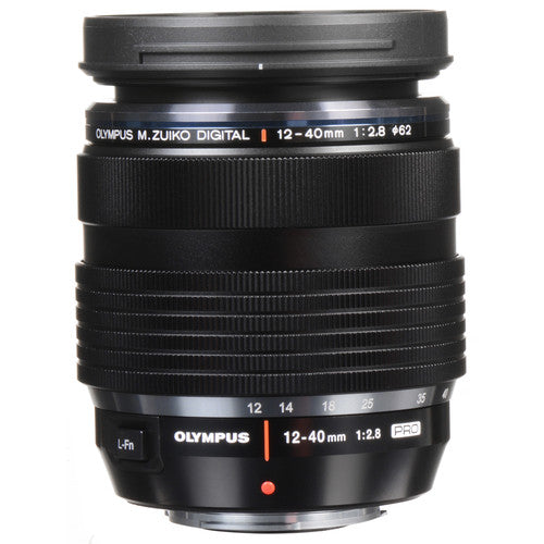 Olympus M.Zuiko Digital ED 12-40mm f/2.8 PRO MFT Lens (Black) - New Media