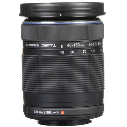 Olympus M.Zuiko Digital ED 40-150mm f/4-5.6 R MFT Lens (Black) - New Media