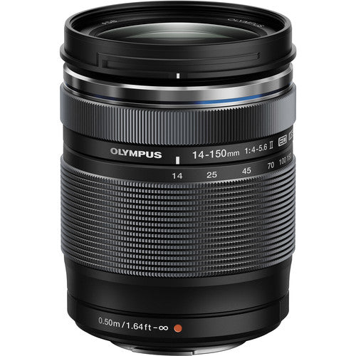 Olympus M.Zuiko Digital ED 14-150mm f/4-5.6 II MFT Lens (Black) - New Media