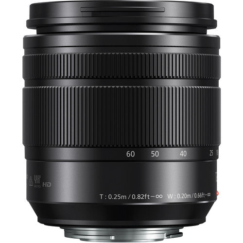 Panasonic Lumix G Vario 12-60mm f/3.5-5.6 ASPH. POWER O.I.S. MFT Lens (Black) - New Media