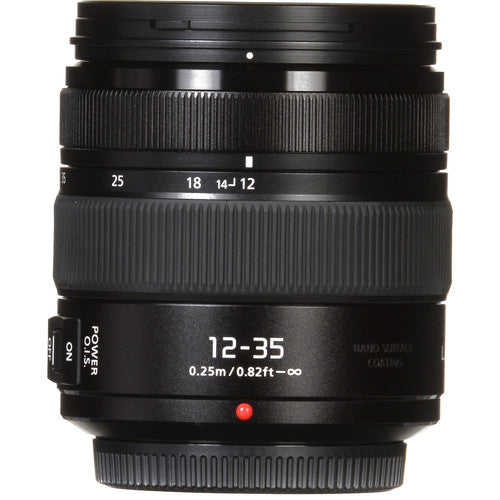 Panasonic Lumix G X Vario 12-35mm f/2.8 II ASPH. POWER O.I.S. MFT Lens (Black) - New Media