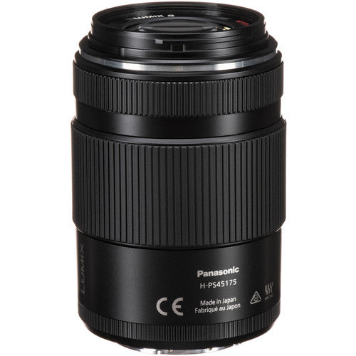 Panasonic Lumix G X Vario PZ 45-175mm f/4-5.6 ASPH. POWER O.I.S. MFT Lens (Black) - New Media