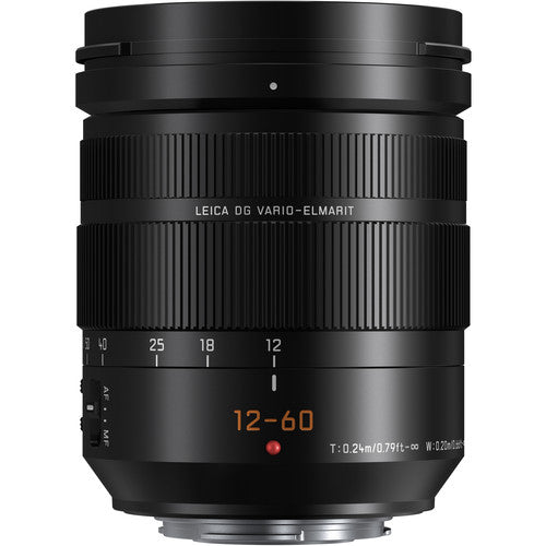 Panasonic Leica DG Vario-Elmarit 12-60mm f/2.8-4 ASPH. POWER O.I.S. MFT Lens (Black) - New Media