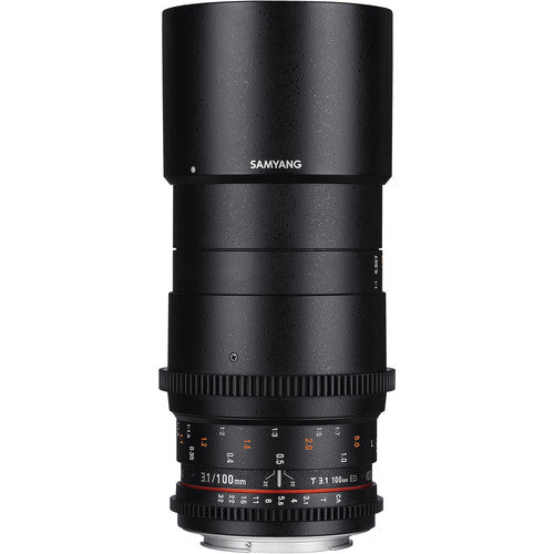 Samyang 100mm Macro T3.1 VDSLR UMC  II Canon EOS Full Frame - New Media