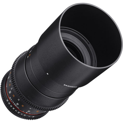 Samyang 100mm Macro T3.1 VDSLR UMC  II Canon EOS Full Frame - New Media