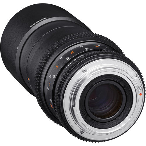Samyang 100mm Macro T3.1 VDSLR UMC  II Canon EOS Full Frame - New Media