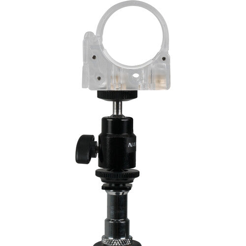 Nanlite HD-T12BH Pavotube Clip and Mini Ball Head with Hot Shoe Adapter - New Media