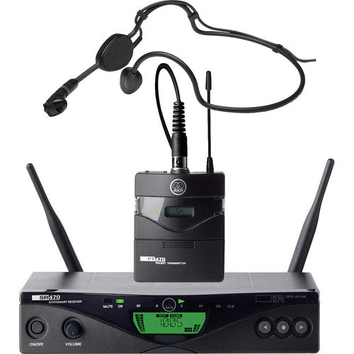 AKG WMS 470 Sports Set Wireless Headworn Microphone System - New Media