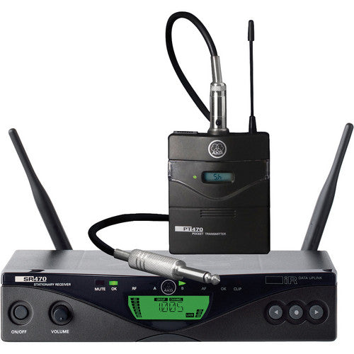 AKG WMS 470 Instrumental Set Wireless System - New Media