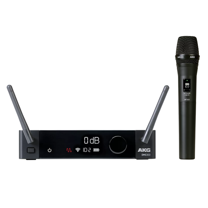 AKG DMS300M 2.4 GHz Digital Handheld Wireless Microphone System - New Media