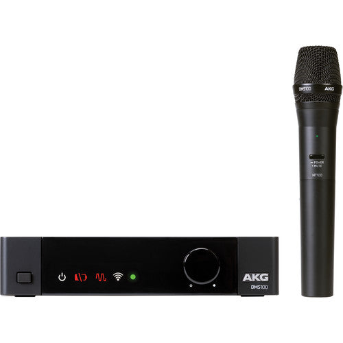 AKG DMS100M 2.4 GHz Digital Handheld Wireless Microphone System - New Media