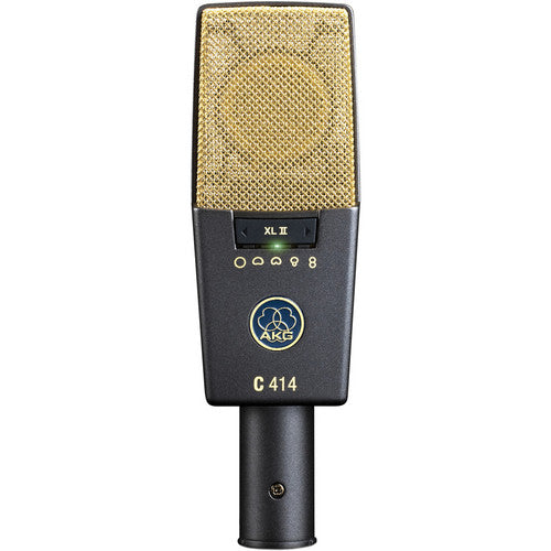 AKG C414 XLII ST Multi-Pattern Large-Diaphragm Condenser Microphone (Matched Pair Stereo Set) - New Media