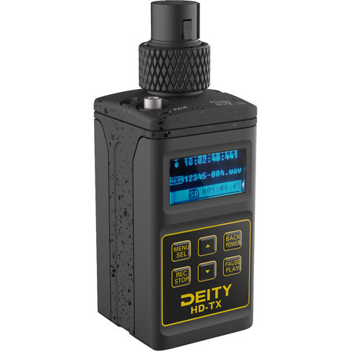 Deity HD-TX Plug-On Transmitter with Built-In Recorder (2.4 GHz) - New Media