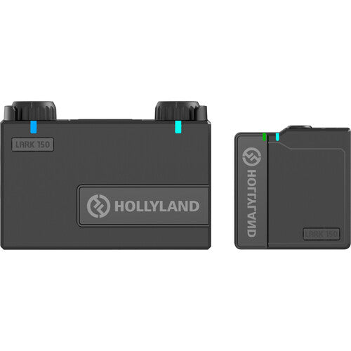 Hollyland Lark 150 Solo Single-Channel 2.4 GHz Wireless Microphone System, Black - New Media
