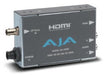 AJA Hi5-Fiber HD/SD-SDI Over Fiber to HDMI Video and Audio Converter with Power Supply - New Media
